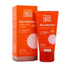 ضد آفتاب مکس پروتکت SPF50 نئودرم پوست چرب | Neuderm Max Protect SPF50 Sunscreen Cream Oil Free 50ml