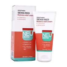 کرم ضد قرمزی سنسی رد نئودرم | Neuderm Soothing Sensi Red Redness Relief Cream For Sensitive And Irritared Skins 50 ml