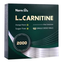 ویال ال کارنیتین 2000 نورم لایف | L-Carnitine 2000 mg Vial - Norm Life