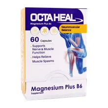 کپسول اکتاهیل منیزیم فاران شیمی | Octaheal Magnesium Plus B6 - Faran Shimi