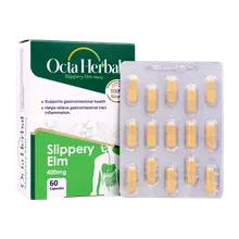 کپسول اسلیپری الم 400 اکتاهربال | Hydroderm Octa Herbal Slippery Elm 400 mg