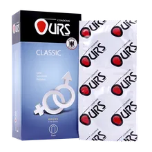کاندوم کلاسیک اورز 12 عددی | Classic 12 Pcs Condom - Ours