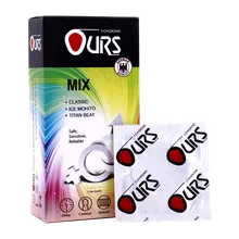کاندوم MIX اورز 12 عددی | OURS  Mix Condoms 12 Pcs 