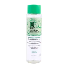 تونر آبرسان پوست چرب پیور وست پرودرما | Pro Derma Purevest Hydrating Face Toner For Oily Skin 200ml