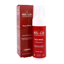 فوم پاک کننده و روشن کننده رزا وایت رزالیا | Rosalia Rosa White Cleansing And Lightening Foam
