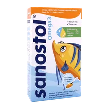 شربت سانستول امگا ۳ | Sanostol Omega 3 Syrup 155ml