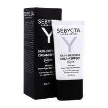 ضد آفتاب ضد چروک و لک SPF50 سبیکتا | Skin Defense SPF50 Oil Free Sunscreen Cream - Sebycta