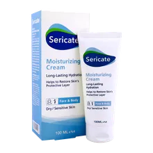 کرم مرطوب کننده پوست خشک و حساس سری کیت | Moisturizing Face and Body Cream - Sericate 