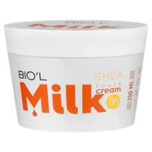 کرم مرطوب کننده شیر و شی باتر بیول 200 میلی لیتر | Shea Milk Touch Cream - Bio'l