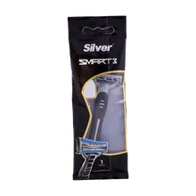 خودتراش سه لبه چند بار مصرف اسمارت 3 سیلور | Smart3 Triple Blade Razor - Silver