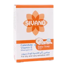 صابون بچه کالاندولا و ویتامین ای سیوند | Baby Soap For Very Sensitive Skin - Sivand