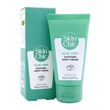 کرم مرطوب کننده شب آلوئه ورا اسکین شیک | Skin Chic Aloe Vera Soothing Night Cream