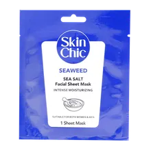 ماسک ورقه ای جلبک دریایی اسکین شیک | Skin Chic Sea Weed And Sea Salt Facial Sheet Mask