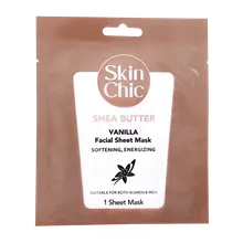 ماسک صورت شی باتر و وانیل اسکین شیک | Skin Chic Shea Butter and Vanilla Facial Sheet Mask