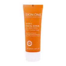 ژل شوینده لایه بردار ویتامین سی اسکین وان | Skin One Vita C Facial Scrub All Skin Types