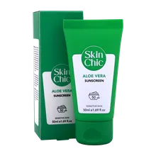 ضد آفتاب آلوئه ورا SPF50 اسکین شیک | Skin Chic SPF 50 Aloe Vera Sunscreen for Sensitive Skin