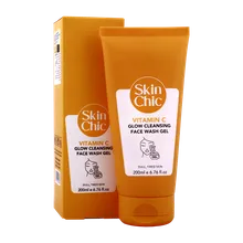 ژل شستشوی صورت ویتامین سی اسکین شیک | Skin Chic Vitamin C Glow Cleansing Face Wash Gel
