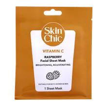 ماسک صورت ورقه ای ویتامین سی و تمشک اسکین شیک | Skin Chic Vitamin C And Raspberry Facial Sheet Mask