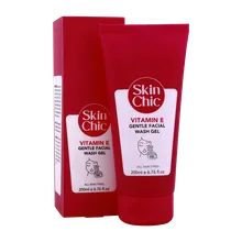 ژل شستشوی صورت ویتامین ای اسکین شیک | Skin Chic Vitamin E Gentle Facial Wash Gel