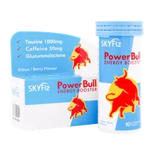 قرص جوشان پاور بول اسکای فیز 10 عددی |  Power Bull Energy Booster Tablet - Vitsky
