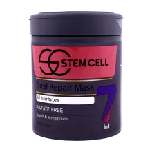 ماسک مو استم سل تقویت کننده موهای دارای وز 7 در 1 | 7 In 1 Sulfate Free Total Repair Mask - Stem Cell