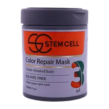 ماسک مو استم سل موهای رنگ شده 3 در 1 | 3 In 1 Sulfate Free Color Repair Mask - Stem Cell