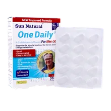 قرص مولتی ویتامین و مینرال وان دیلی آقایان بالای 50 سال سان نچرال | One Daily Multivitamin and Minerals for Men +50 - Sun Natural
