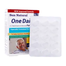 قرص وان دیلی آقایان بالای 70 سال سان نچرال | One Daily Multivitamin and Minerals Tablet for Men +70 - Sun Natural