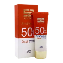 کرم ژل ضد آفتاب SPF50 ساین شیلد ساین اسکین | SynShield Sunscreen Cream-gel SPF 50 for Oily Skin - Synskin