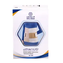 شکم بند لیپوساکشن طب و صنعت کد 60500 | Double Rubber Liposuction Abdominal Binder - Teb & Sanat