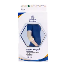 آرنج بند نئوپرن با پد سه لایه طب و صنعت کد 38120  |  Teb & Sanat Neoprene Elbow Support Code 38120