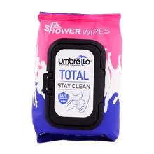 دستمال مرطوب بدن توتال آمبرلا 50 عددی | Total Deo Wipes - Umbrella