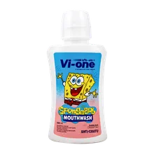 دهانشویه کودک وی وان طرح باب اسفنجی   |   Vi One Junior MouthWash 