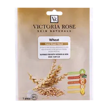ماسک ورقه ای صورت عصاره گندم ویکتوریا رز | Wheat Face Sheet Mask - Victoria Rose