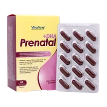 کپسول پریناتال پلاس دی اچ ای ویواتیون | Viva Tune Prenatal + DHA Softgel