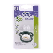 پستانک سر گرد وی کر از 6 ماهگی کد P136 | Wee Care Cherry Pacifier +6months code p136
