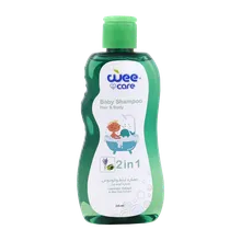 شامپو سر و بدن اسطوخودوس کودک وی کر | Wee care baby head and body shampoo 225 ml