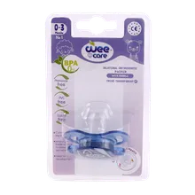 پستانک دو طرفه ارتودنسی وی کر تا 3 ماهگی کد P144 | Wee Care Bilateral Orthodontic Pacifier 0-3months