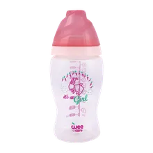 شیشیه شیر وی کر پلی پروپیلن از 6 ماهگی کد B324 | Wee Care PP Feeding Bottle Mom Sense 300ml 