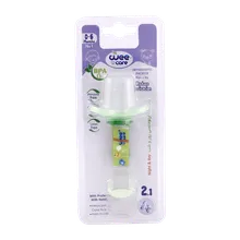 پستانک ارتودنسی روز و شب وی کر تا 6 ماهگی کد P110 | Wee Care Orthodontic Pacifier Night & Day 0-6months ode p110