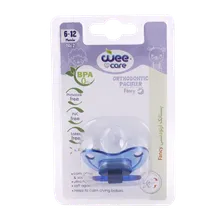 پستانک ارتودنسی Fancy وی کر از 6 تا 12 ماهگی کد P108 | Wee Care Orthodontic Pacifier Fancy 6-12months code P108