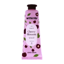 کرم مرطوب کننده دست شکوفه گیلاس ویت یو | Hand Cream Enriched with Cherry Blossom - With You