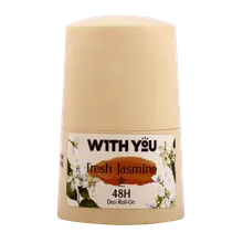 مام ضد تعریق ویت یو فرش جاسمین | Fresh Jasmine Deo Roll-on - With You