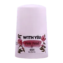 مام رول ضد تعریق پینک پتال ویت یو | Pink Petal Deo Roll-on - With You