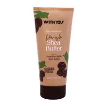 کرم مرطوب کننده بدن شی باتر ویت یو | Body Cream Nourished with Shea Butter - With You 