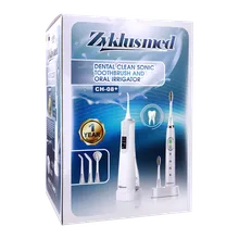 ست مسواک برقی و واترجت CH-08 زیکلاس مد | CH-08 Dental Clean Sonic Toothbrush and Oral Irrigator - Zyklsmed