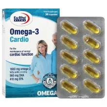 کپسول امگا 3 کاردیو یوروویتال | Eurho Vital Omega 3 Cardio 30 CAPS