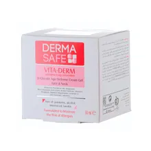 کرم ژل ضد چروک ویتادرم درماسیف | Vita-derm Bi-glycolic Age Defense Cream Gel - Derma Safe