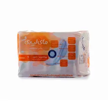 نوار بهداشتی مکسی نیمه ضخیم بزرگ با لایه رویی مشبک به نرمی پنبه مای لیدی	 | Large Maxi Thick Sanitary Pad with Perforated Cotton-like Top Sheet - My Lady