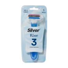 خودتراش 3 لبه لیدی رز سیلور | Lady Rose3 Triple Blade Razor - Silver